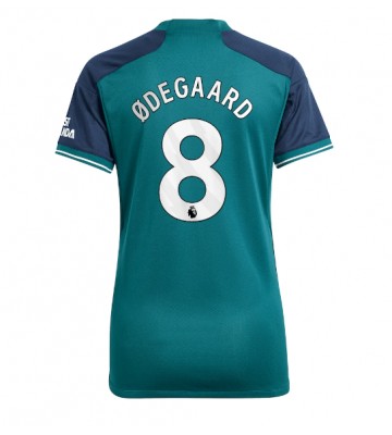 Arsenal Martin Odegaard #8 Tredje trøje Dame 2023-24 Kort ærmer
